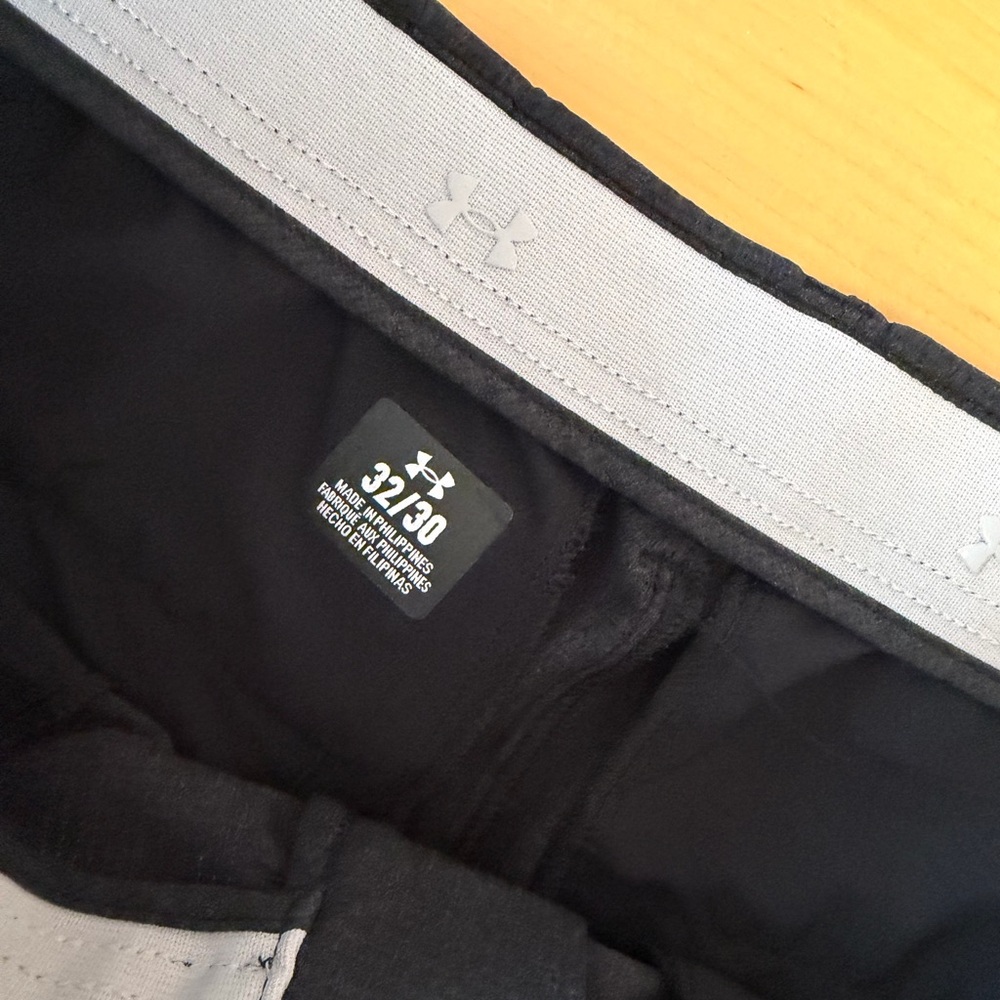 Under Armour Men's Charcoal Performance Dress Pants 32/30 Golf - Picture 3 of 6